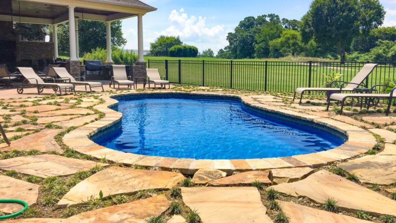 American Pool Techs - The Fantasy - Fiberglass Pool